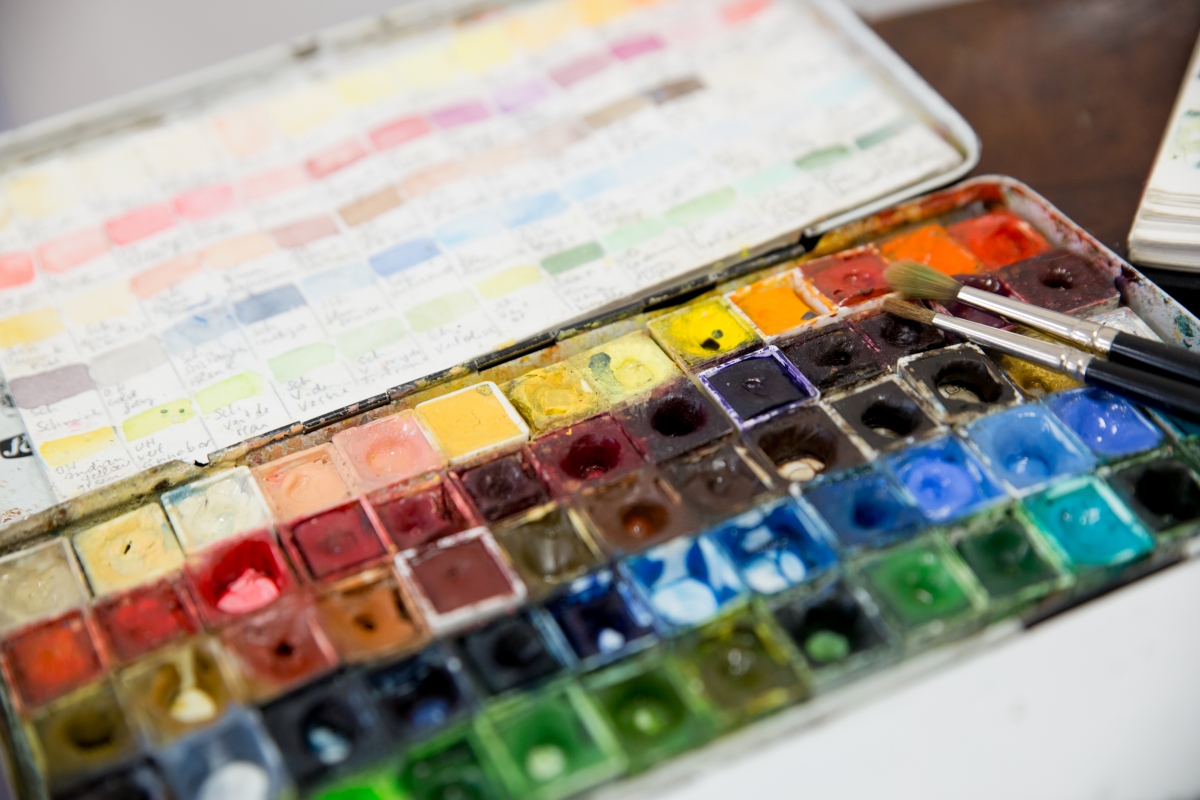 Aquarelles....