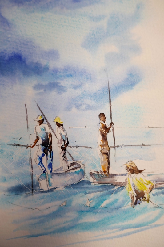 vente aquarelle PFC166