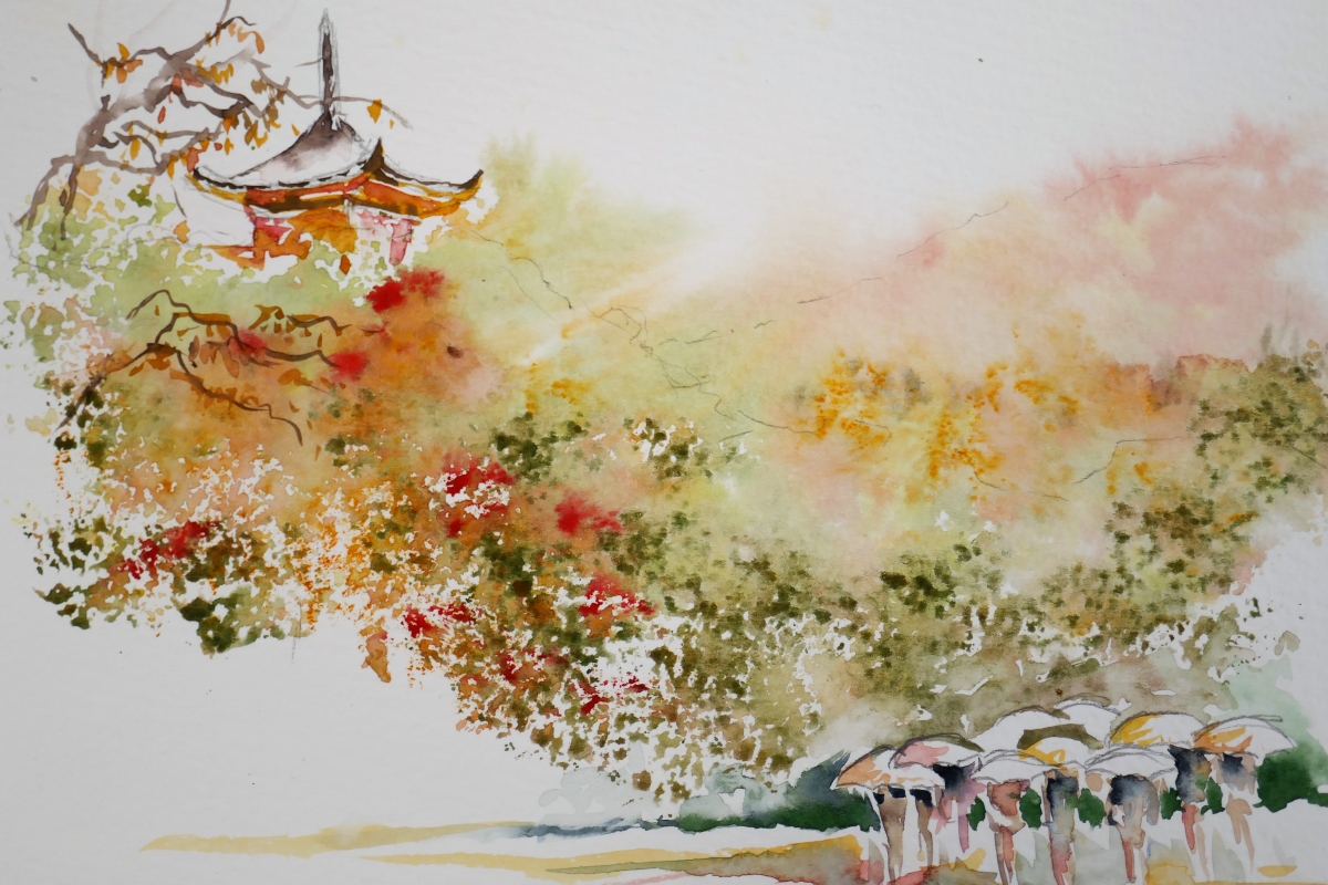 vente aquarelle PFC187