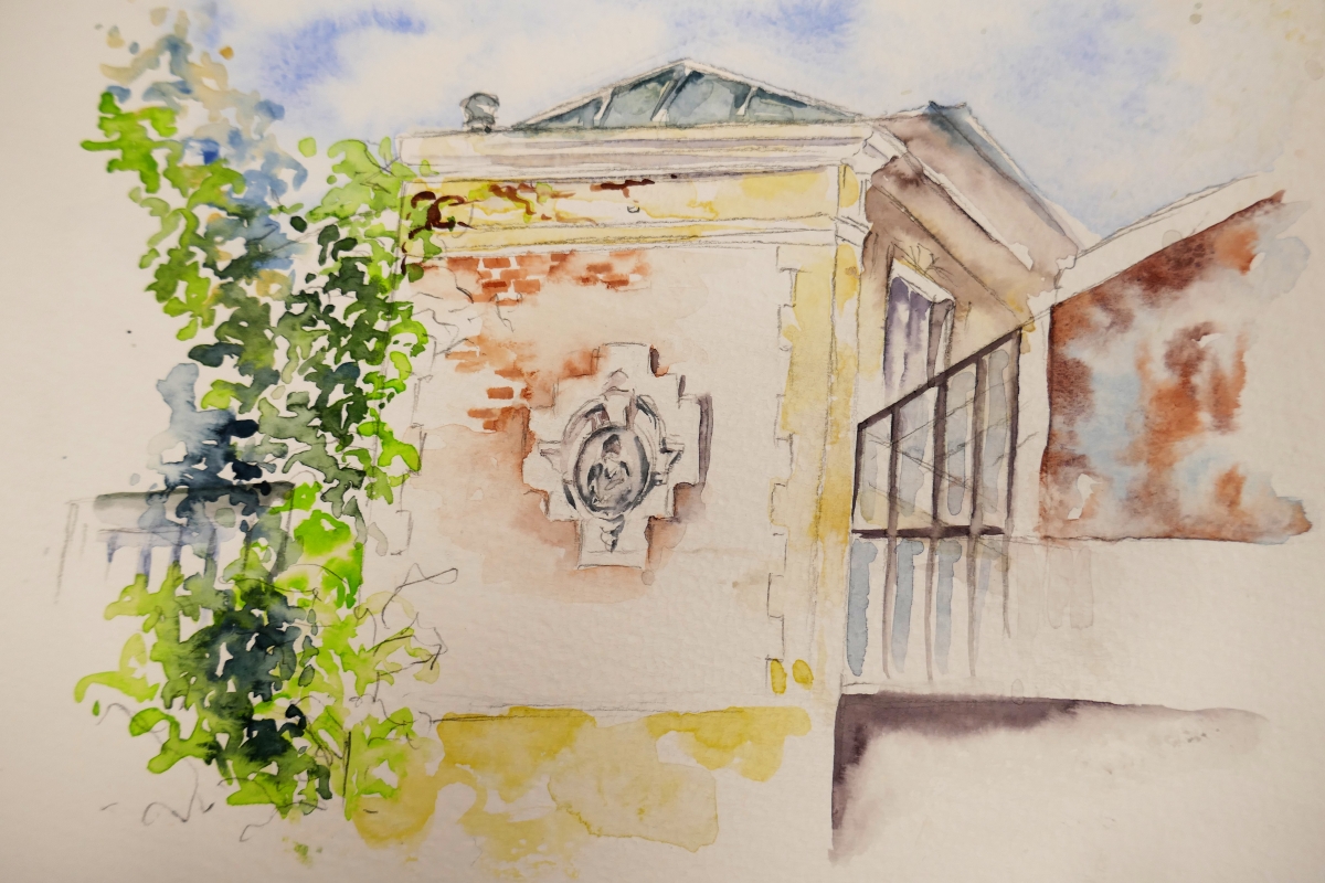 vente aquarelle Impasse Montlouis, Paris