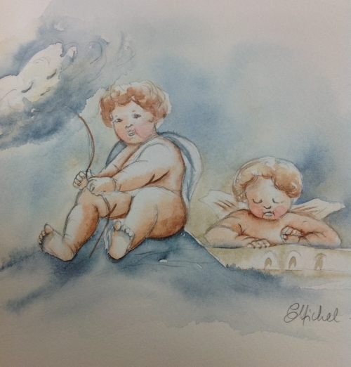 vente aquarelle Angelot3