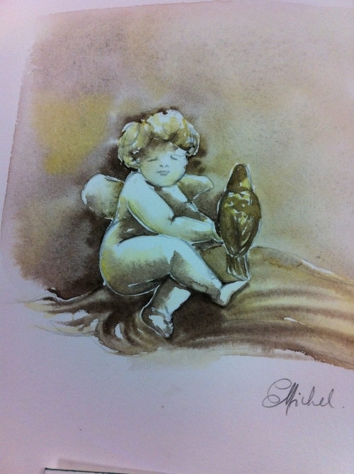 vente aquarelle Angelot 6