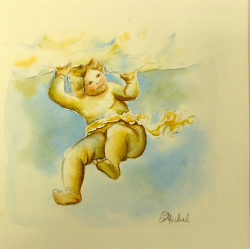 vente aquarelle Angelot 7