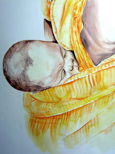 vente aquarelle Sali