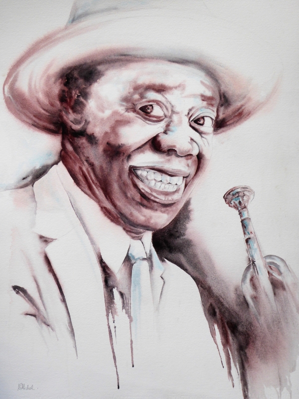 vente aquarelle Louis