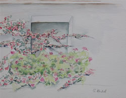 vente aquarelle Fenêtres d'Estrémadure 4