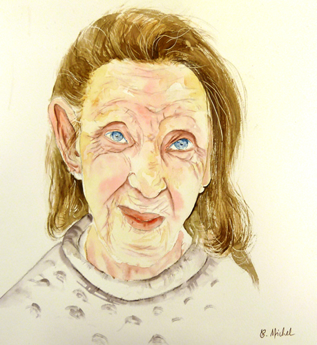 vente aquarelle Bonté