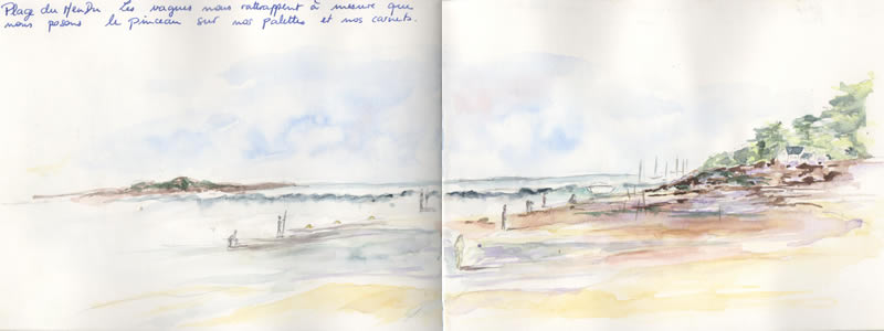 Carnet de voyage à Carnac. 11