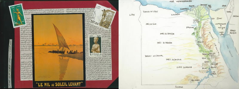 Carnet de voyage sur l’Egypte  1