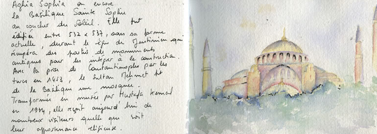 Carnet de voyage à Istanbul 1