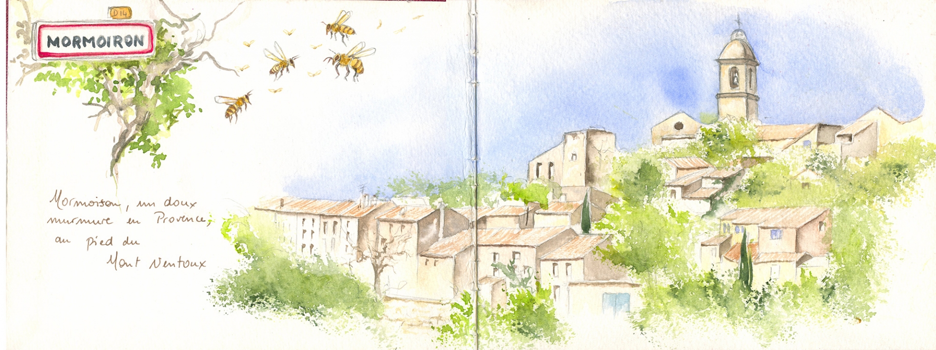 Carnet de voyage à Mormoiron 1
