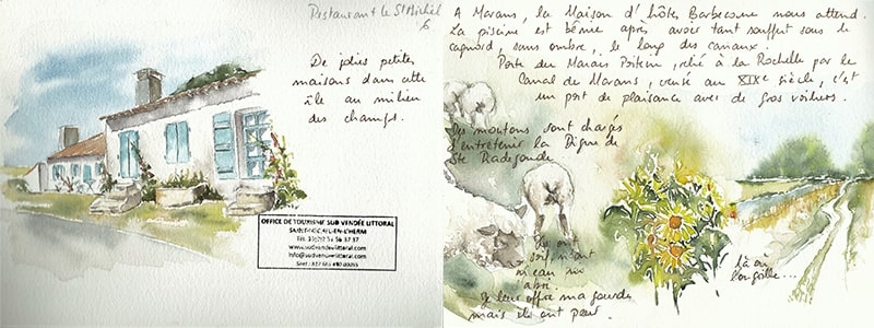 Carnet de voyage à vélo de Nantes à la Rochelle 20