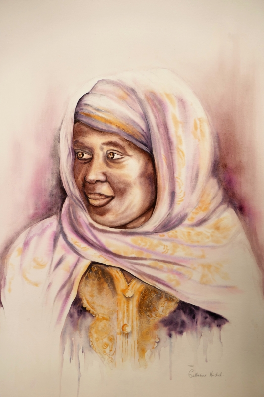 vente aquarelle Myriam de Belleville