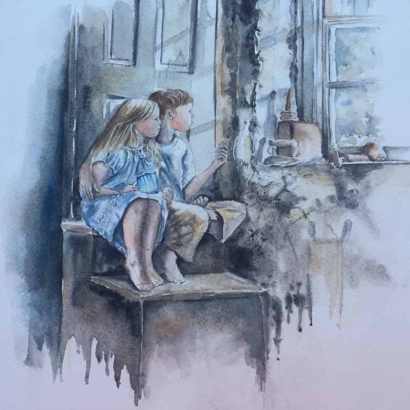 vente aquarelle Lumière