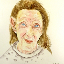 vente aquarelle Bonté