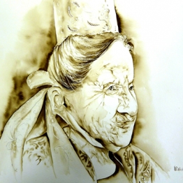 vente aquarelle Portrait du Finistère